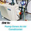 Air Conditioner Repair - How To Pump Down An Air Conditioner